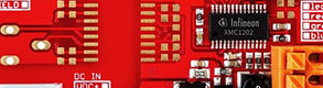 RGB LED  világításszabályozás XMC1202 Arduino shield segítségével